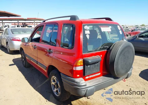 2001 Chevrolet Tracker Hard Top Base z USA, uszkodzony, nr VIN 2CNBE13C816932229